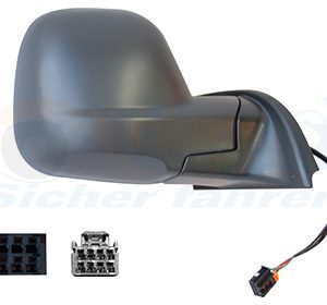 Oglinda exterioara OPEL COMBO Autoutilitara/limuzina spatioasa (K9) 1.6 D diesel 99 cai VAN WEZEL 0991806