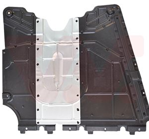 Material amortizare zgomot nisa motor OPEL COMBO Autoutilitara/limuzina spatioasa (X12) 1.4 (B05) benzina 120 cai VAN WEZEL 1638701