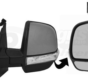 Oglinda exterioara OPEL COMBO Autoutilitara/limuzina spatioasa (X12) 1.3 CDTI (B05) diesel 80 cai VAN WEZEL 1638817