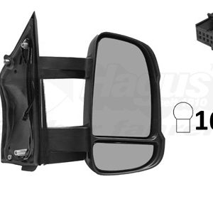 Oglinda exterioara OPEL MOVANO C platou / sasiu (U9) MOVANO-e electric 272 cai VAN WEZEL 1651812