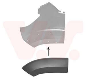 Latire aripa OPEL MOVANO C caroserie (U9) 2.2 BlueHDi 140 diesel 140 cai VAN WEZEL 1652523