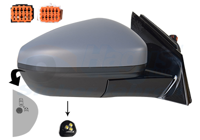 Oglinda exterioara OPEL GRANDLAND / GRANDLAND X (A18, P1UO) 2.0 D (75) diesel 177 cai VAN WEZEL 3729828