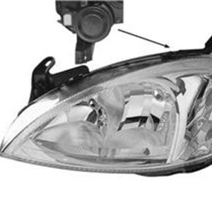 Far OPEL COMBO Autoutilitara/limuzina spatioasa 1.7 DI 16V diesel 65 cai VAN WEZEL 3779961