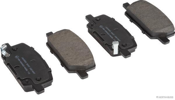 Placute frana OPEL MOKKA / MOKKA X (J13) 1.4 4x4 (_76) benzina 152 cai HERTH BUSS JAKOPARTS J3600925