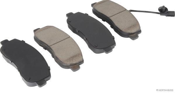 Placute frana OPEL MOVANO B caroserie (X62) 2.3 CDTI RWD (FV) diesel 101 cai HERTH BUSS JAKOPARTS J3601026