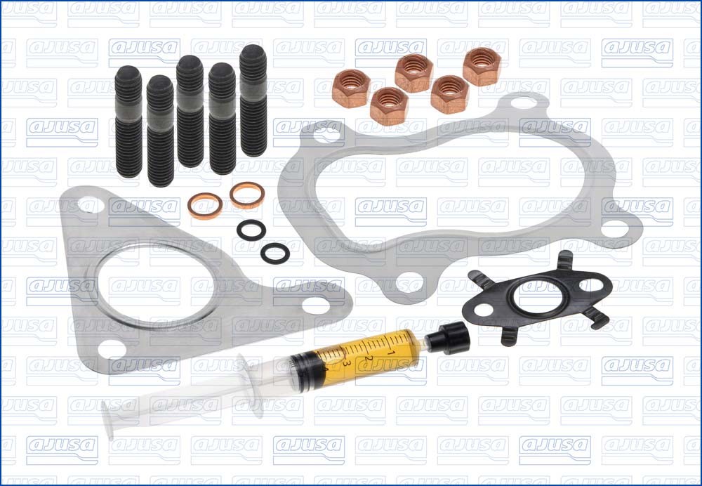 Set montaj turbocompresor OPEL VIVARO A platou / sasiu (X83) 1.9 Di diesel 82 cai AJUSA JTC11030