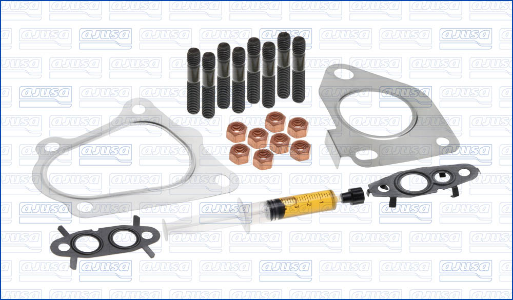 Set montaj turbocompresor OPEL MOVANO B platou / sasiu (X62) 2.3 CDTI FWD (EV, HV, UV) diesel 101 cai AJUSA JTC11606