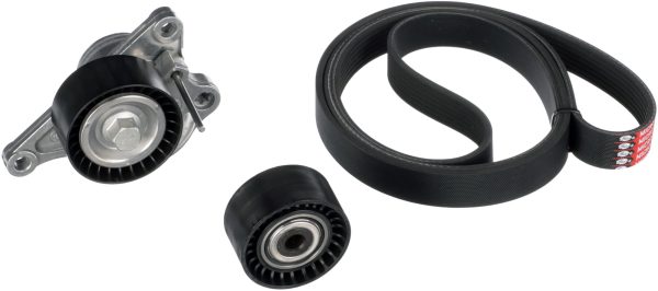 Set curea transmisie cu caneluri OPEL MOVANO B platou / sasiu (X62) 2.3 CDTI RWD (EV, HV, UV) diesel 150 cai GATES K017PK1685