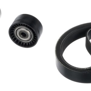 Set curea transmisie cu caneluri OPEL VIVARO B caroserie (X82) 1.6 CDTI (05) diesel 90 cai GATES K037PK1685XS