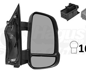 Oglinda exterioara OPEL MOVANO C caroserie (U9) 2.2 D diesel 140 cai VAN WEZEL 0983828