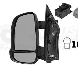 Oglinda exterioara OPEL MOVANO C caroserie (U9) 2.2 D diesel 140 cai VAN WEZEL 0983829