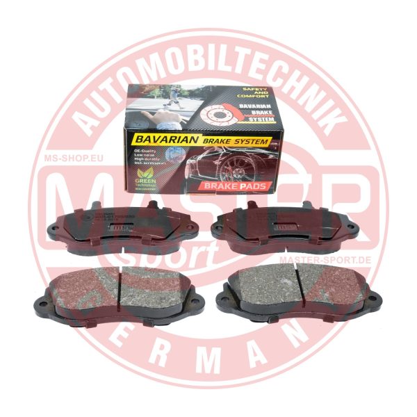 Placute frana OPEL MOVANO A platou / sasiu (X70) 2.5 DTi (ED, HD, UD0, UD4) diesel 99 cai MASTERSPORT GERMANY K6039462