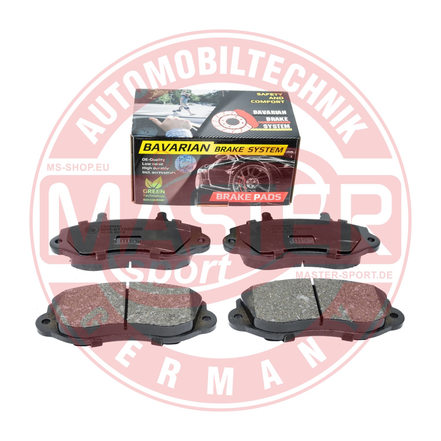 Placute frana OPEL MOVANO A bus (X70) 2.5 CDTI (JD) diesel 146 cai MASTERSPORT GERMANY K6039462