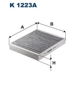 Filtru polen OPEL KARL (C16) 1.0 LPG Benzina/Autogaz (GPL) 73 cai FILTRON K 1223A