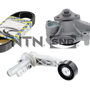 Pompa apa + Set curea transmisie cu caneluri OPEL GRANDLAND / GRANDLAND X (A18, P1UO) 1.6 Turbo Hybrid4 benzina/elector 300 cai SNR KAP859.400