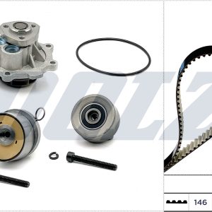 Set pompa apa + curea dintata OPEL MOKKA / MOKKA X (J13) 1.6 (_76) benzina 116 cai DOLZ KD162