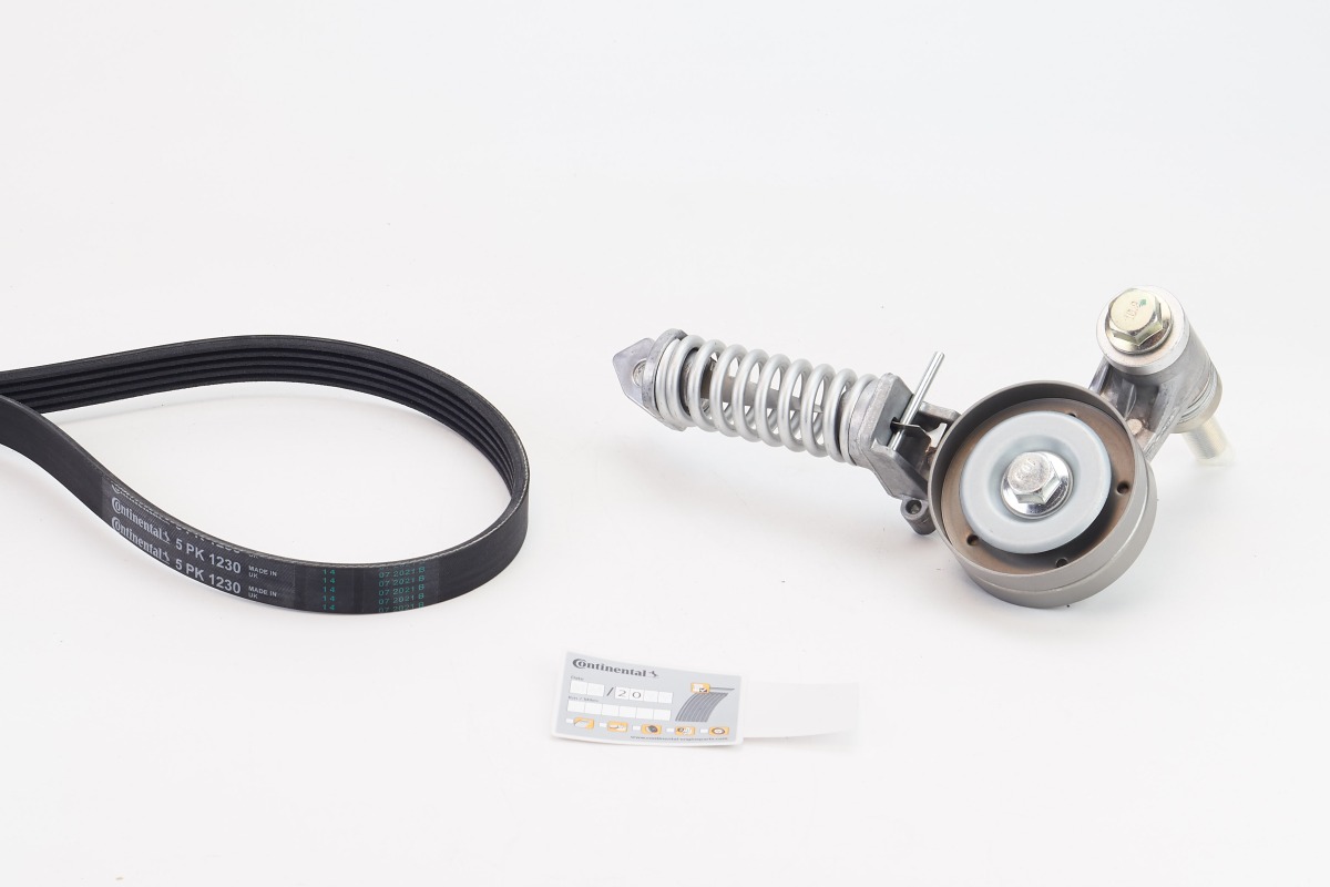 Set curea transmisie cu caneluri OPEL COMBO Autoutilitara/limuzina spatioasa 1.4 16V benzina 90 cai CONTITECH 5PK1230K1