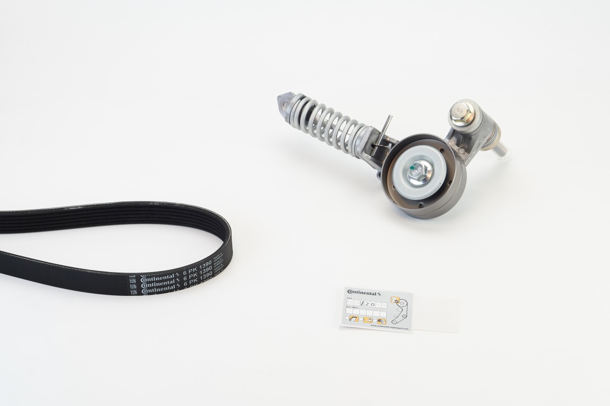 Set curea transmisie cu caneluri OPEL MOKKA / MOKKA X (J13) 1.4 LPG (_76) Benzina/Autogaz (GPL) 140 cai CONTITECH 6PK1390K2