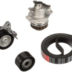 Pompa apa + Set curea transmisie cu caneluri OPEL MOVANO B platou / sasiu (X62) 2.3 CDTI FWD (EV, HV, UV) diesel 146 cai GATES KP17PK1973