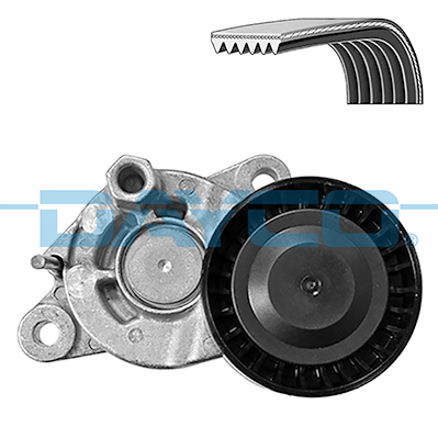 Set curea transmisie cu caneluri OPEL COMBO E Tour / Life (K9) 1.5 diesel 76 cai DAYCO KPV1494