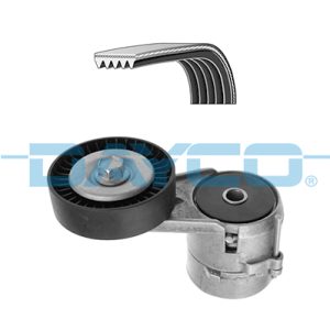 Set curea transmisie cu caneluri OPEL COMBO Tour 1.6 CNG Benzina/Gaz metan (GNC) 97 cai DAYCO KPV275