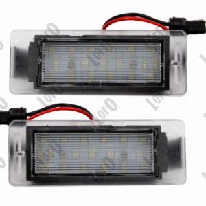 Iluminare numar de circulatie OPEL MOKKA / MOKKA X (J13) 1.6 CDTI (_76) diesel 110 cai ABAKUS L37-210-0005LED