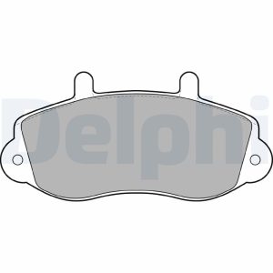 Placute frana OPEL MOVANO A bus (X70) 2.2 DTI (JD) diesel 90 cai DELPHI LP1406