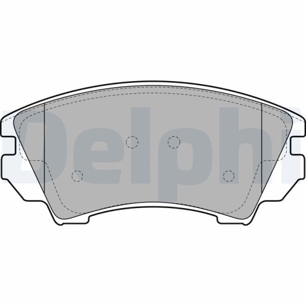 Placute frana OPEL CASCADA (W13) 2.0 CDTI (67) diesel 170 cai DELPHI LP2081