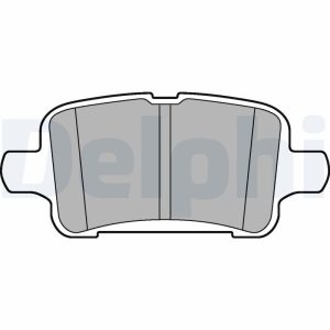 Placute frana OPEL AMPERA-E (F17) EV150 (48) electric 204 cai DELPHI LP3218