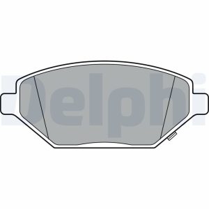 Placute frana OPEL KARL (C16) 1.0 benzina 75 cai DELPHI LP3301