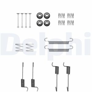 Set accesorii saboti frana parcare OPEL GRANDLAND / GRANDLAND X (A18, P1UO) 1.5 Turbo D (75) diesel 102 cai DELPHI LY1423
