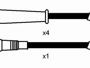 Bujie OPEL COMBO Tour (X12) 1.4 CNG (C26, D26, E26, C05) Benzina/Gaz metan (GNC) 120 cai NGK 93311