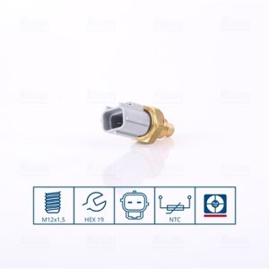 Senzor temperatura lichid de racire OPEL COMBO Autoutilitara/limuzina spatioasa (71_) 1.7 D diesel 60 cai NISSENS 207043