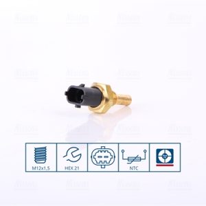 Senzor temperatura lichid de racire OPEL COMBO Autoutilitara/limuzina spatioasa (X12) 1.6 CDTI (B05) diesel 90 cai NISSENS 207052