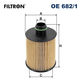 Filtru ulei OPEL COMBO Tour (X12) 1.6 CDTI (C26, D26, E26, C05) diesel 90 cai FILTRON OE 682/1
