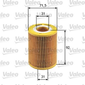 Filtru ulei OPEL COMBO Autoutilitara/limuzina spatioasa 1.7 DI 16V diesel 65 cai VALEO 586504