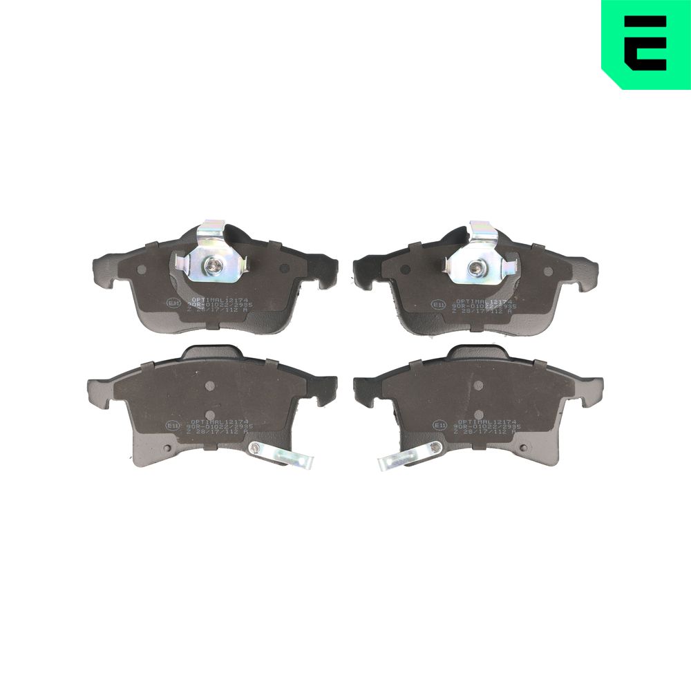 Placute frana OPEL COMBO Autoutilitara/limuzina spatioasa 1.3 CDTI 16V diesel 75 cai OPTIMAL BP-12174