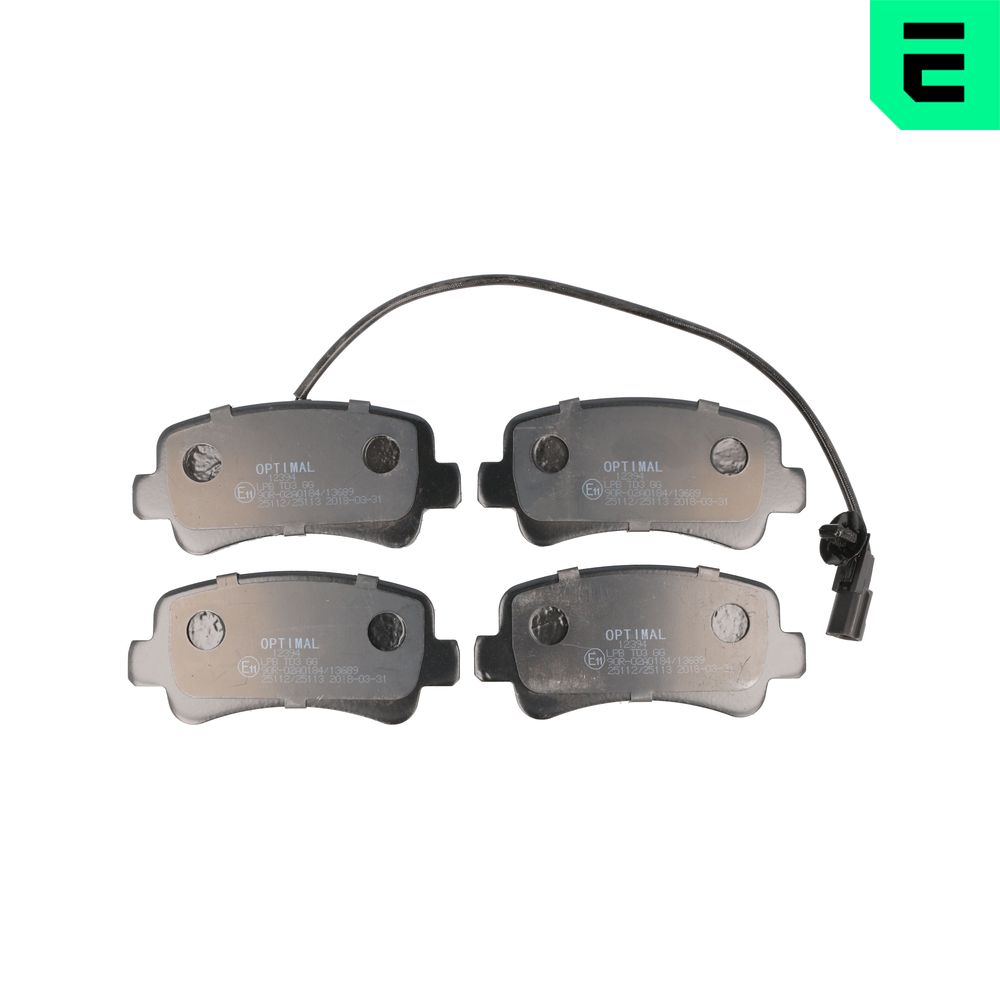 Placute frana OPEL MOVANO B bus (X62) 2.3 CDTI FWD (JV) diesel 179 cai OPTIMAL BP-12394