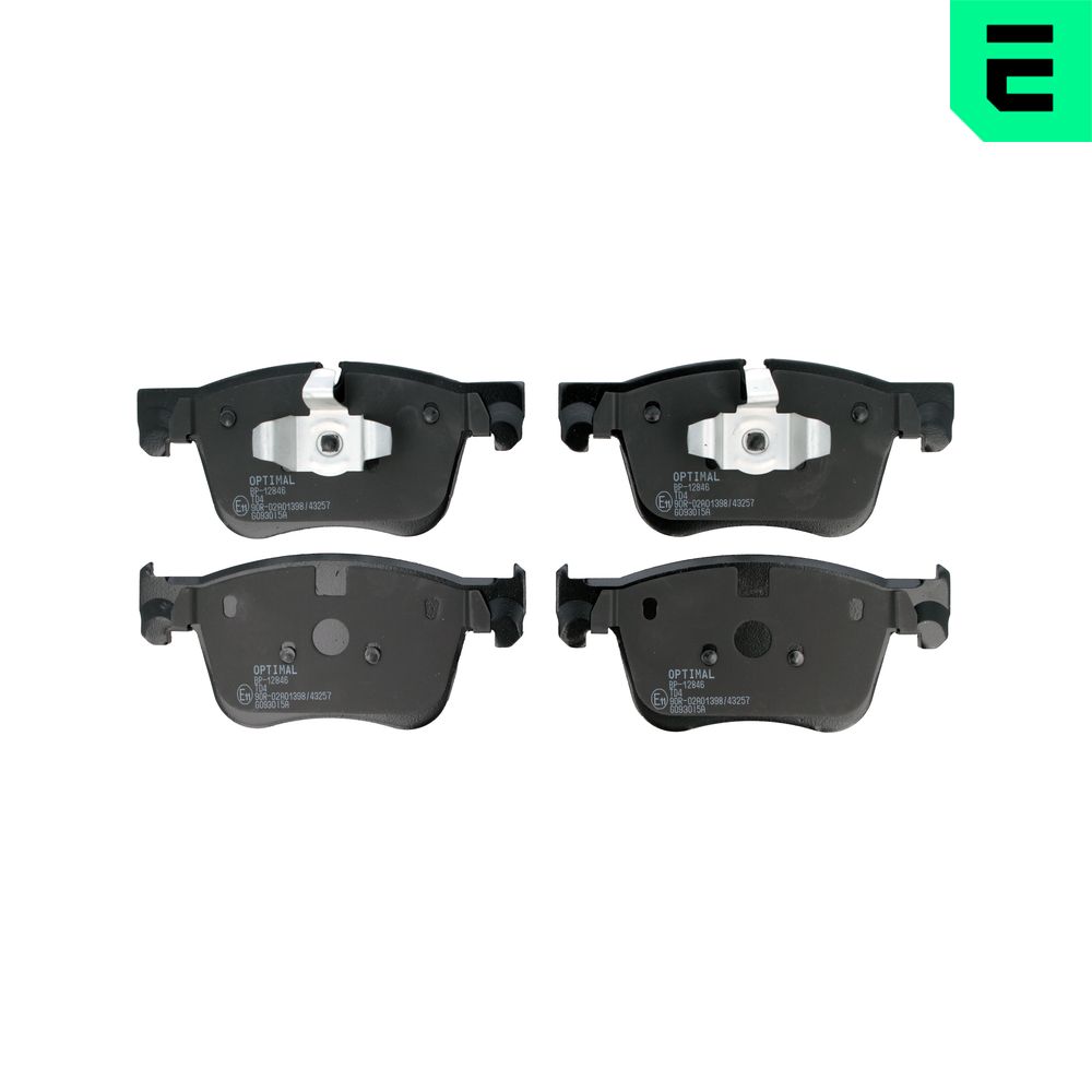 Placute frana OPEL GRANDLAND X Van 1.2 (75) benzina 131 cai OPTIMAL BP-12846