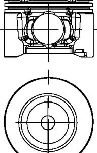 Piston OPEL COMBO Autoutilitara/limuzina spatioasa (K9) 1.6 D diesel 99 cai FAI AUTOPARTS PK148-050