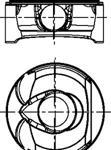 Piston OPEL GRANDLAND / GRANDLAND X (A18, P1UO) 1.6 Turbo Hybrid4 benzina/elector 300 cai FAI AUTOPARTS PK69-000