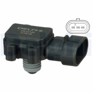 Senzor presiune galerie admisie OPEL COMBO Tour 1.7 DI 16V diesel 65 cai DELPHI PS10148