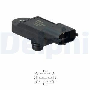 Senzor presiune galerie admisie OPEL MOVANO B platou / sasiu (X62) 2.3 CDTI RWD (EV, HV, UV) diesel 101 cai DELPHI PS10210