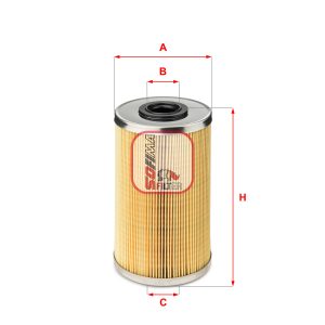 Filtru combustibil OPEL MOVANO A bus (X70) 2.5 CDTI (JD) diesel 101 cai SOFIMA S 0491 N