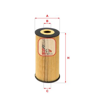 Filtru ulei OPEL VIVARO B caroserie (X82) 1.6 CDTI (05) diesel 121 cai SOFIMA S 5170 PE