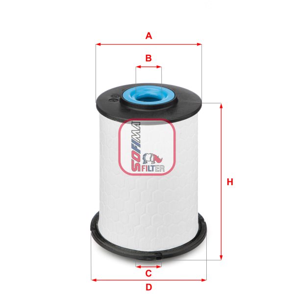 Filtru combustibil OPEL MOKKA / MOKKA X (J13) 1.6 CDTI 4x4 (_76) diesel 110 cai SOFIMA S 6033 NE
