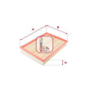 Filtru aer OPEL COMBO Tour 1.7 DI 16V diesel 65 cai SOFIMA S 7502 A