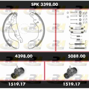 Set frana frana tambur OPEL COMBO Autoutilitara/limuzina spatioasa (71_) 1.2 benzina 45 cai ROADHOUSE SPK 3398.00