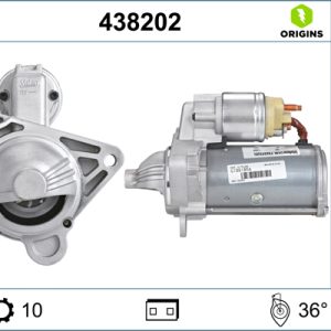 Electromotor OPEL VIVARO A caroserie (X83) 2.0 CDTI (F7) diesel 114 cai VALEO 438202