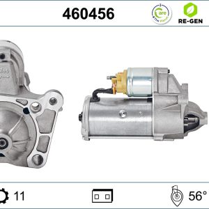 Electromotor OPEL MOVANO A caroserie (X70) 1.9 DTI (FD) diesel 82 cai VALEO 460456